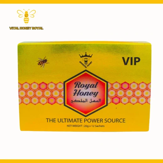Royal Yellow Honey Malaysian Honey One box with 12 Sachets