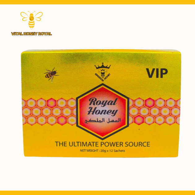 Royal Yellow Honey Malaysian Honey One box with 12 Sachets