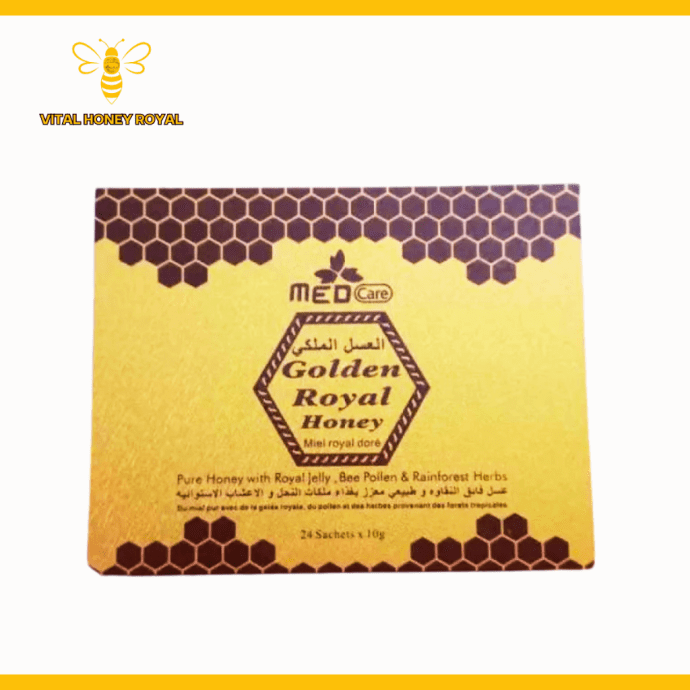 Golden Royal Honey Med Care Malaysian Honey One Box With 12 sachets