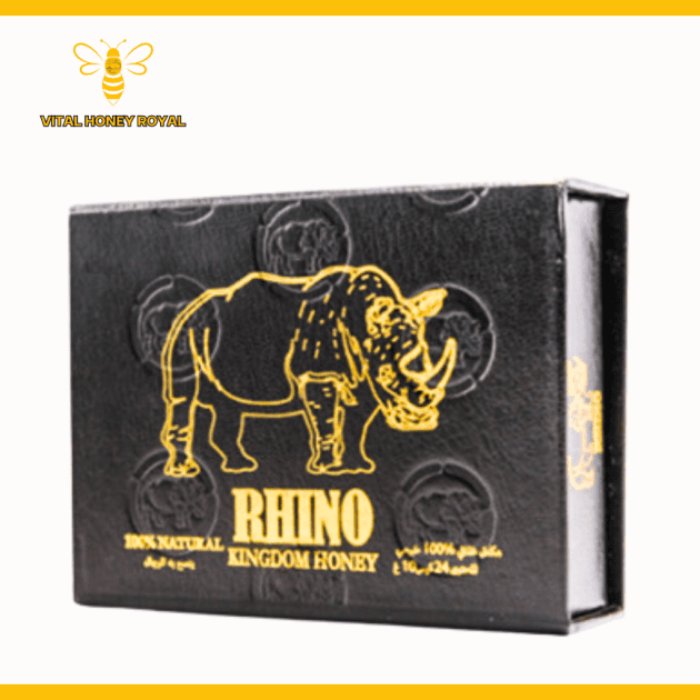 Rhino Kingdom Honey Malaysian Honey one box with 24 sachets