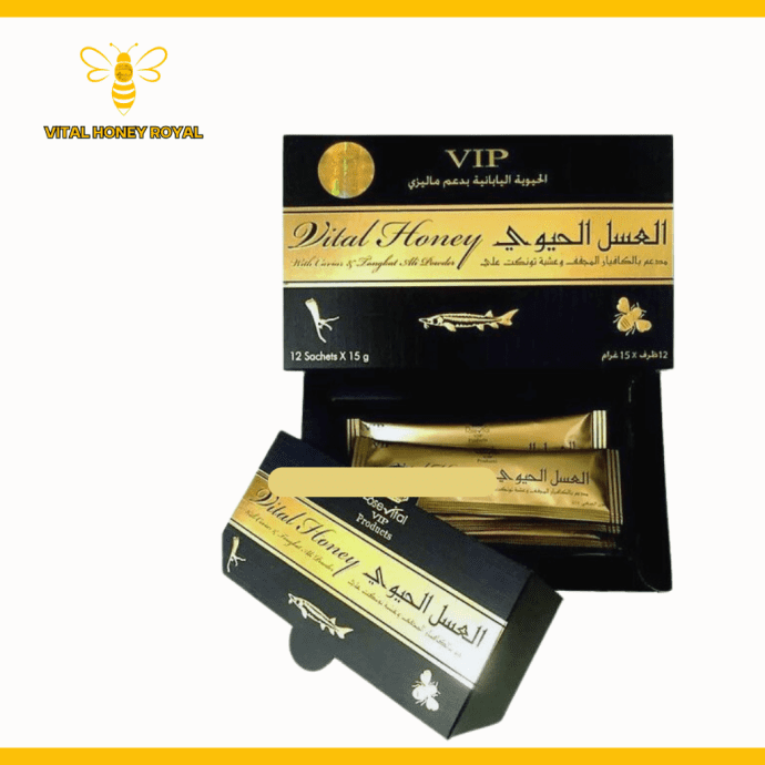 Vital Honey Malaysian Honey one box with 12 Sachets