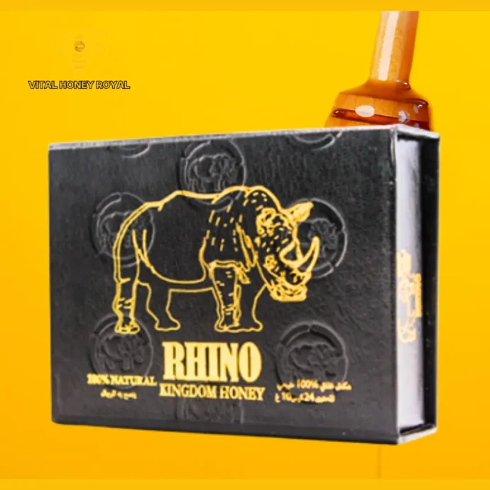 Rhino Kingdom Honey Malaysian Honey one box with 12 & 24 sachets - Image 2