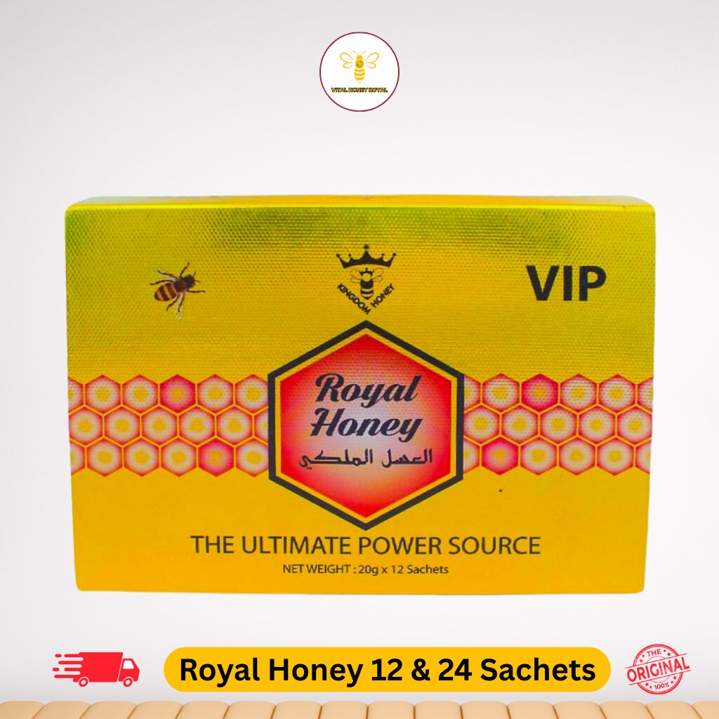 Royal Yellow Honey Malaysian Honey One box with 12 Sachets