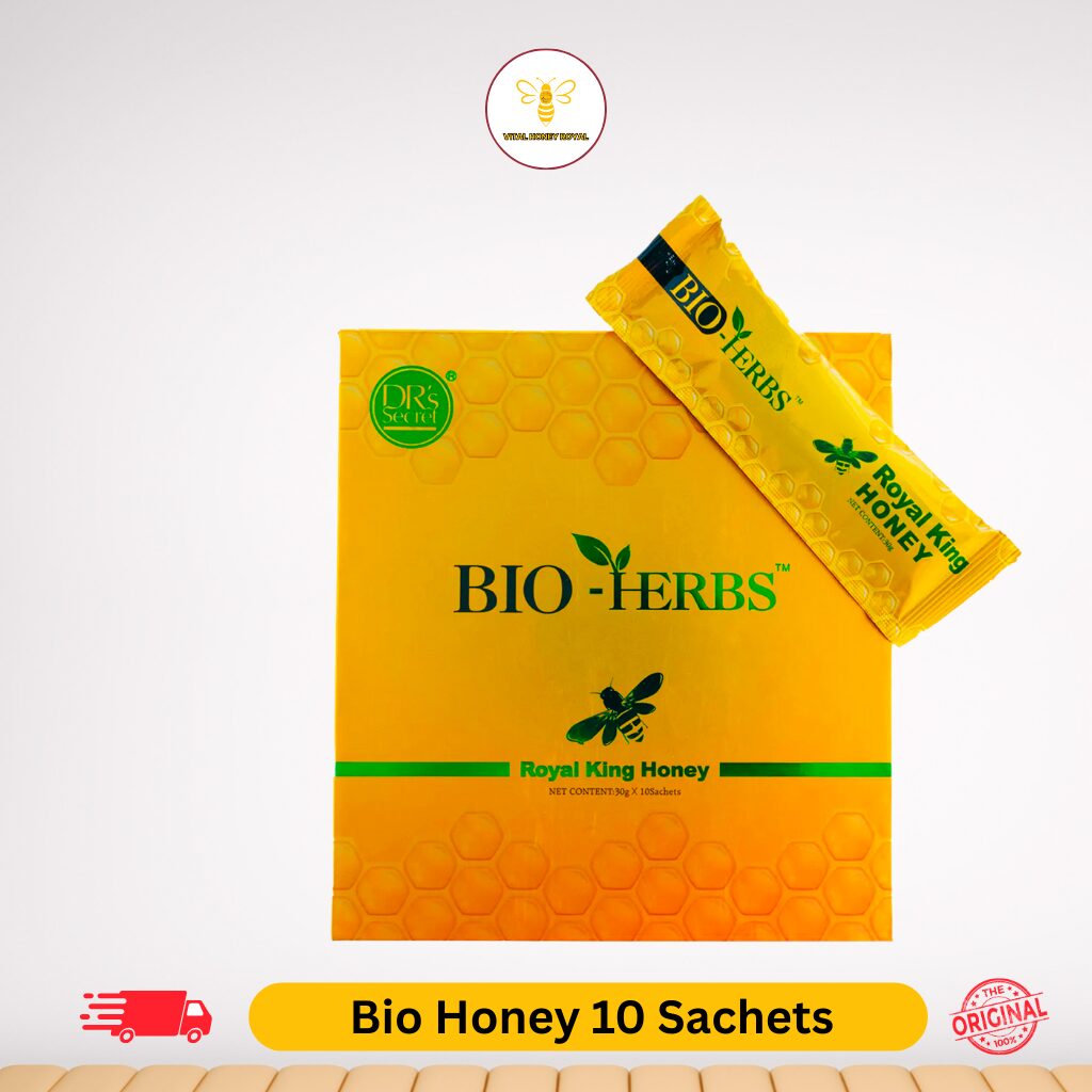 Bio Herbs Royal King Malaysian Honey One Box with 10sachets