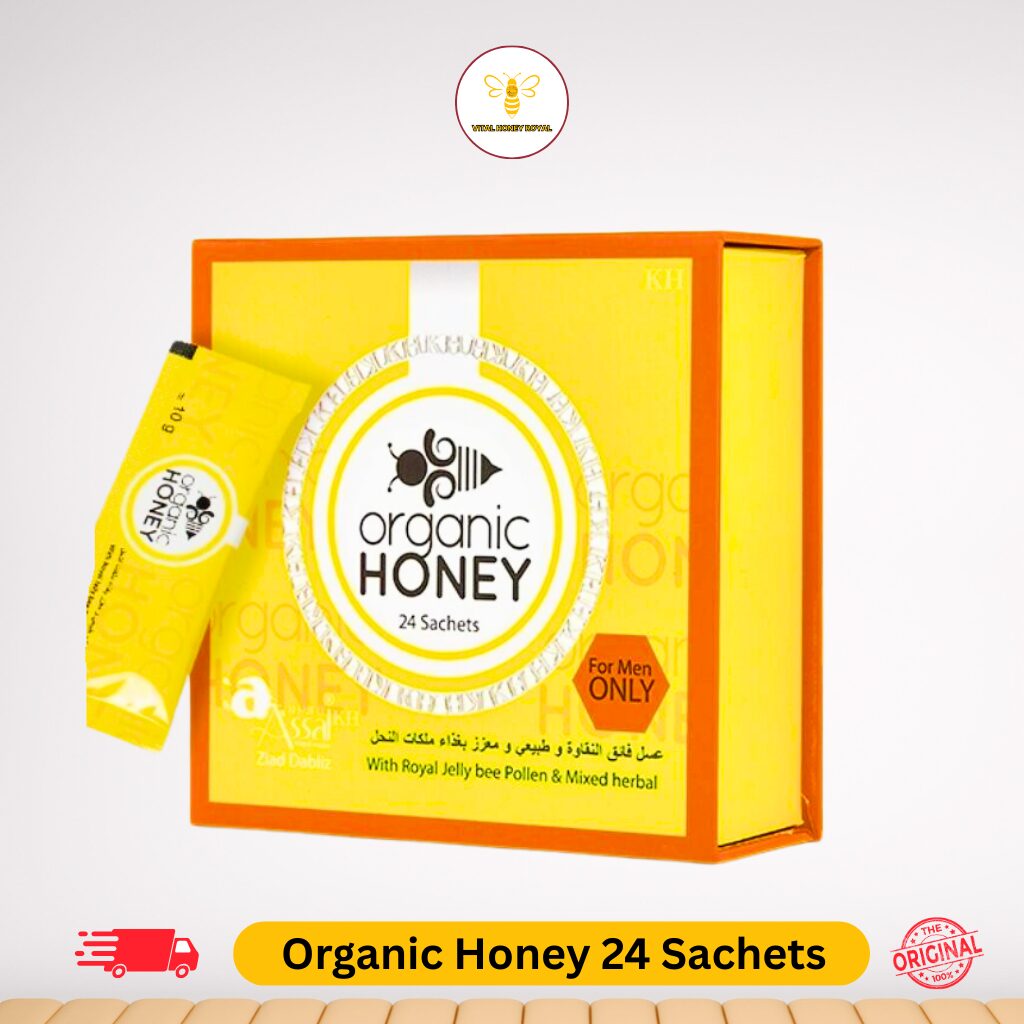 Organic Honey Malaysian Honey One Box With 24 Sachets