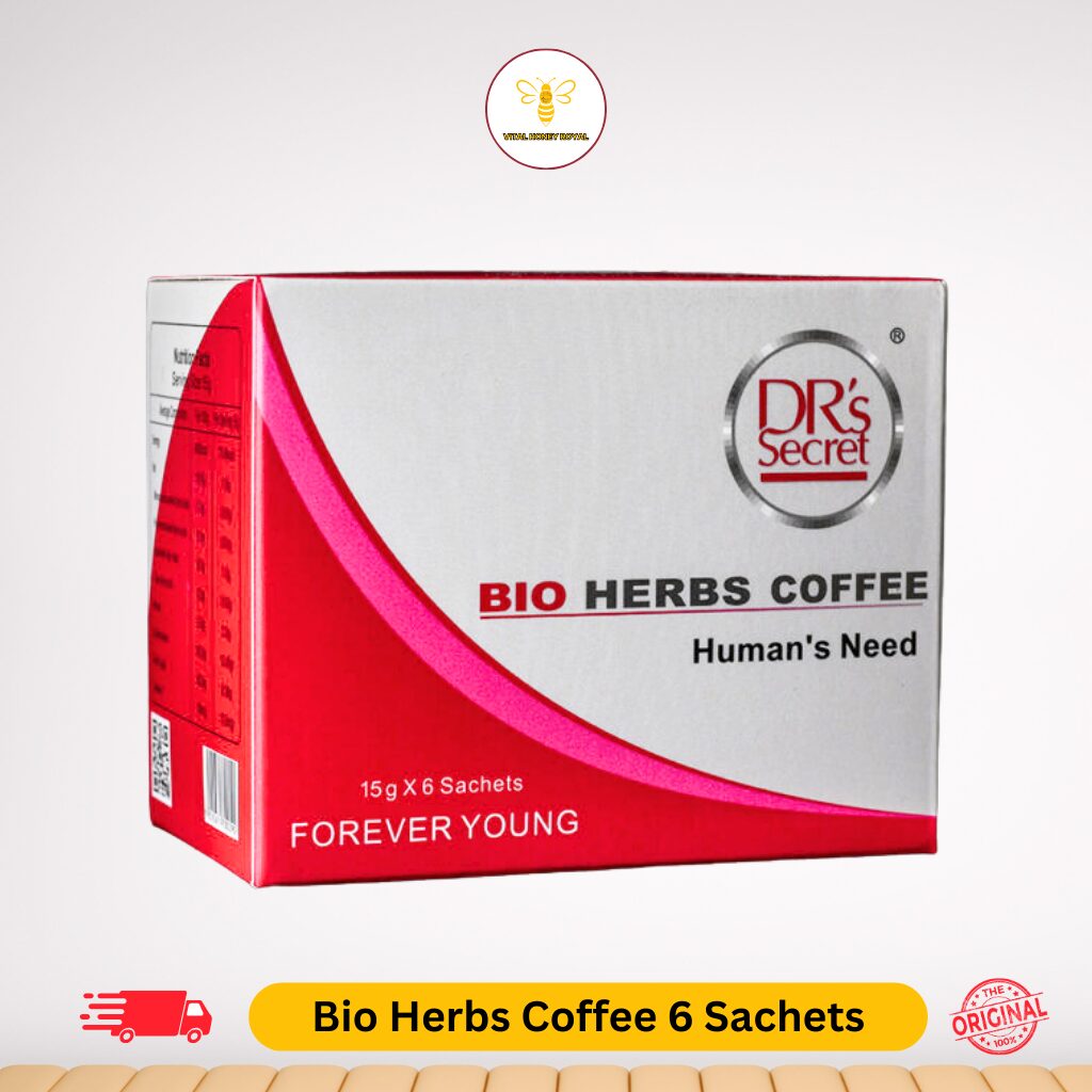Bio Herbs Coffee Green Malaysian Coffee One Box With 10 Sachets
