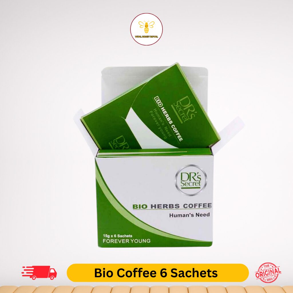Bio Herbs Coffee Green Malaysian Coffee One Box With 10 Sachets