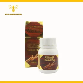 Etumax Herbal plus bottle Original Vital Honey 30 Capsule